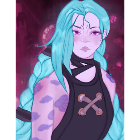 Jinx from Arcane/League of Legends